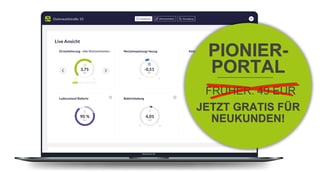 Gratis PIONIER-Portal für Neukunden